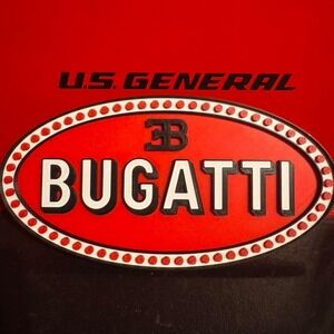 Bugatti Wall Art Sign